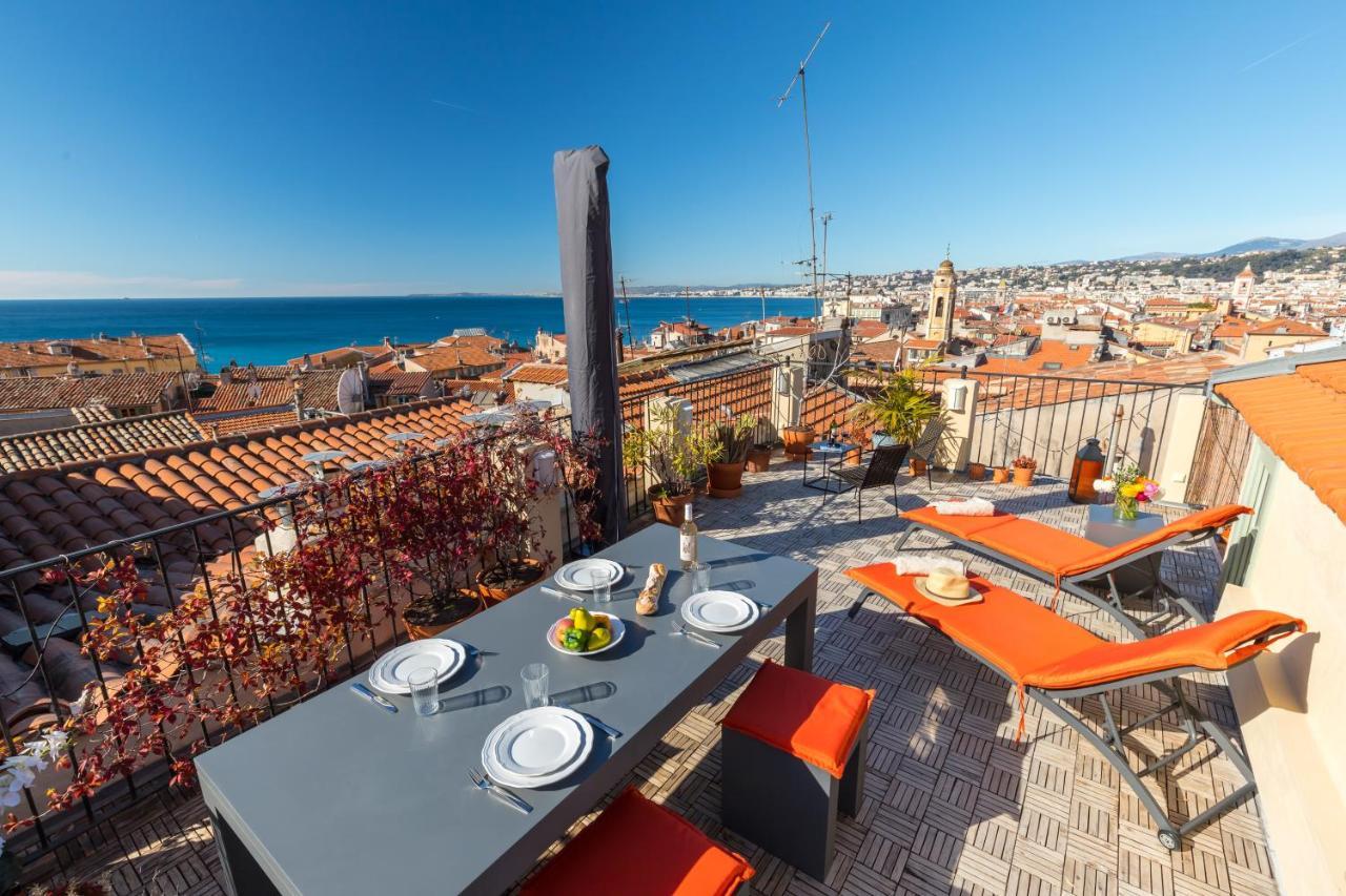 Le Chateau - The Most Beautiful Sight In Old Town, Private Terrace Nice Bagian luar foto