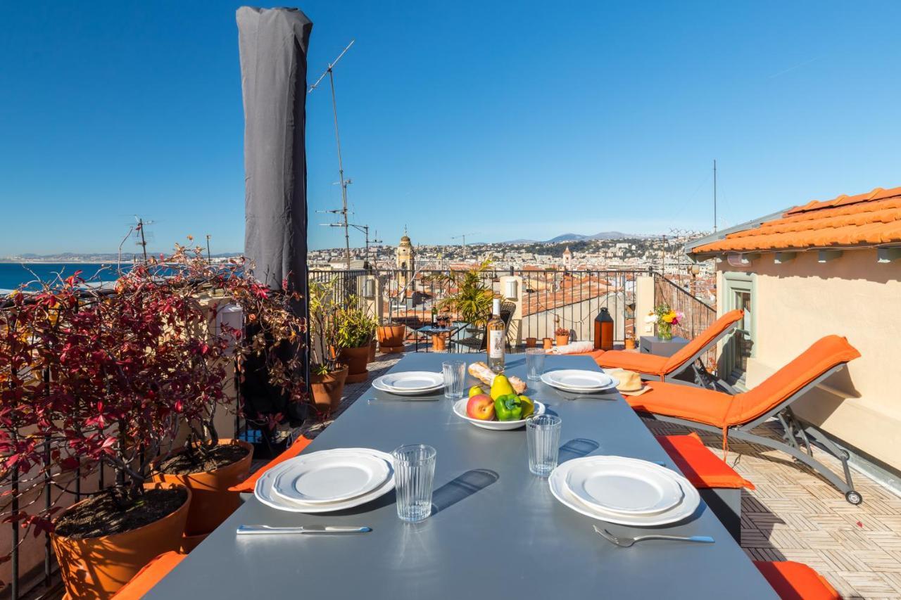 Le Chateau - The Most Beautiful Sight In Old Town, Private Terrace Nice Bagian luar foto